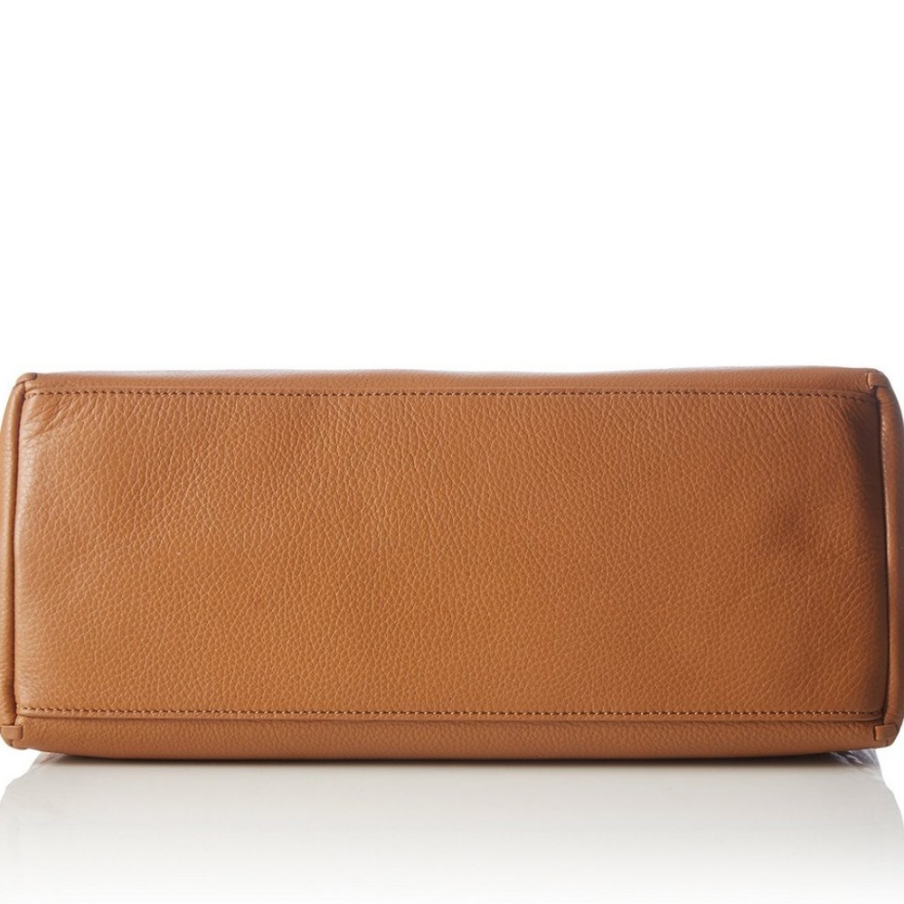 NWT Tory Burch Garnet/Red Slouchy Shoulder Tote - Picture 6 of 7